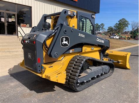 jd track skid steer for sale|john deere 333g price new.